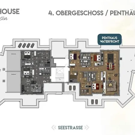 Beachhouse Bansin Penthouse Waterf