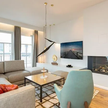 아파트 Beachhouse Bansin Penthouse Waterf *