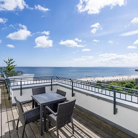 아파트 Beachhouse Bansin Penthouse Waterf *