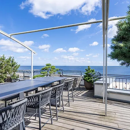 Beachhouse Bansin Penthouse Waterf Lejlighed